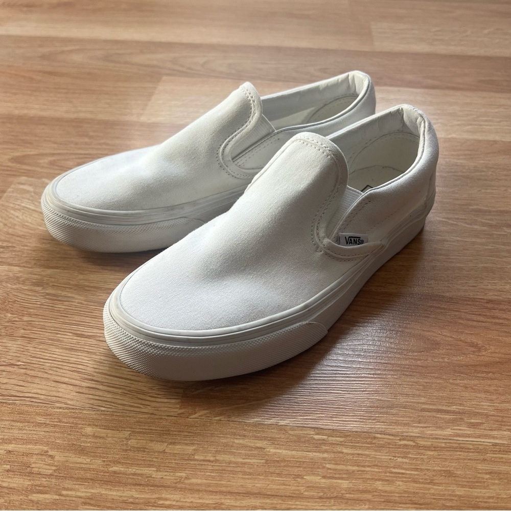 White Vans Sneakers